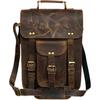 New Genuine Leather Messenger Bag Vintage Laptop Crossbody Bag Satchel Man Purse Shoulder Bag for Man Woman Office Bag