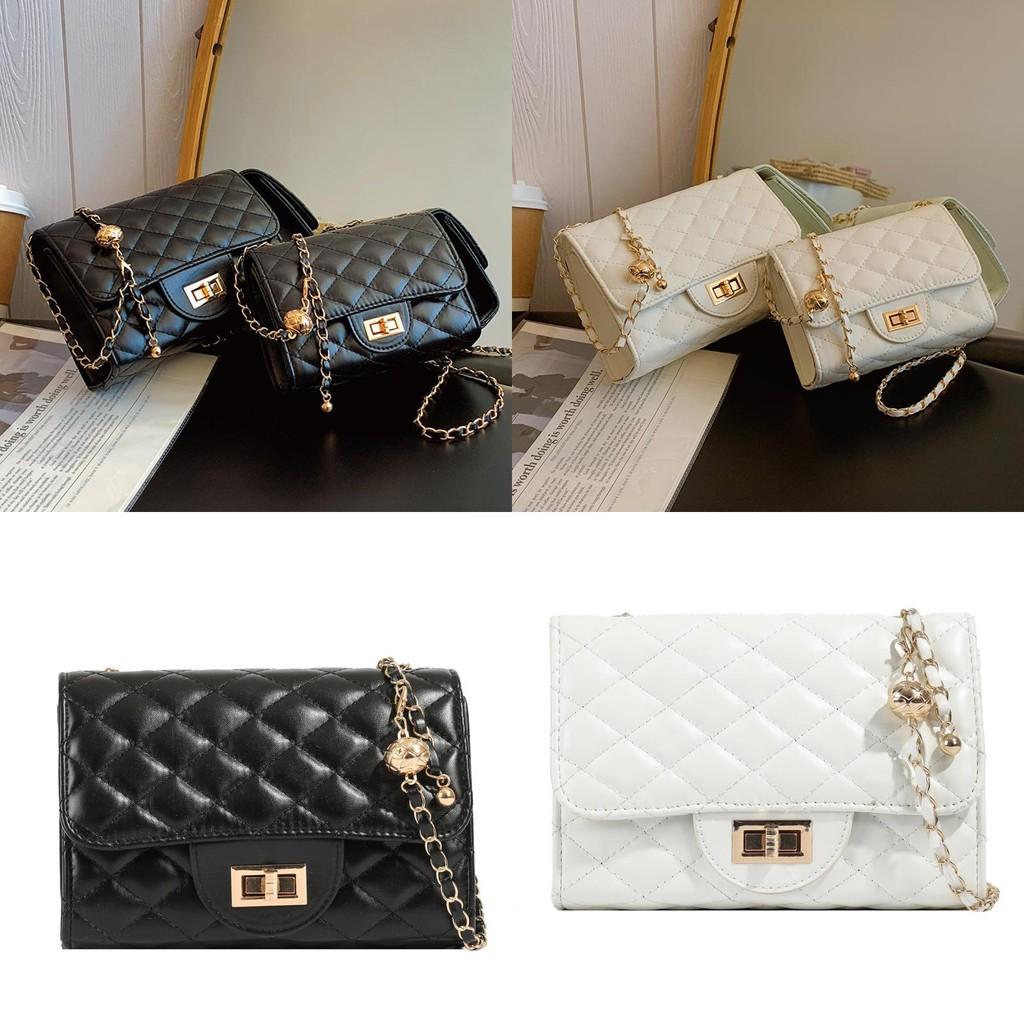 Lattice Color Solid Single Shoulder Crossbody Bag Handbag Women Fashion Gift