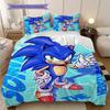 Sonic Hedgehog Duvet Cover | King, Queen, Full, Twin, Anime Cartoon Bedding Set Gift LXRa33