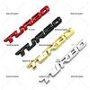 Turbocharger Turbo Sport Emblem Metal Trunk Car Sticker - Small Personalized Design