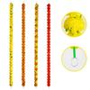 1pcs Diwali Marigold Flowers Garland 150cm Plastic Strands for Day of Dead Altar Halloween Party Decor Memorial To The Dead