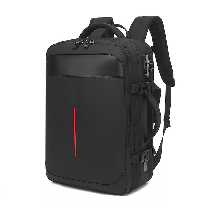 Li Shen Vacuum Compression Men's Travel Laptop Backpack