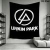 Linkin Park Wall Tapestry Aesthetic Wall Hanging Printed Fabric Blanket Decorative Tapestries for Bedroom Living Room Home Decor