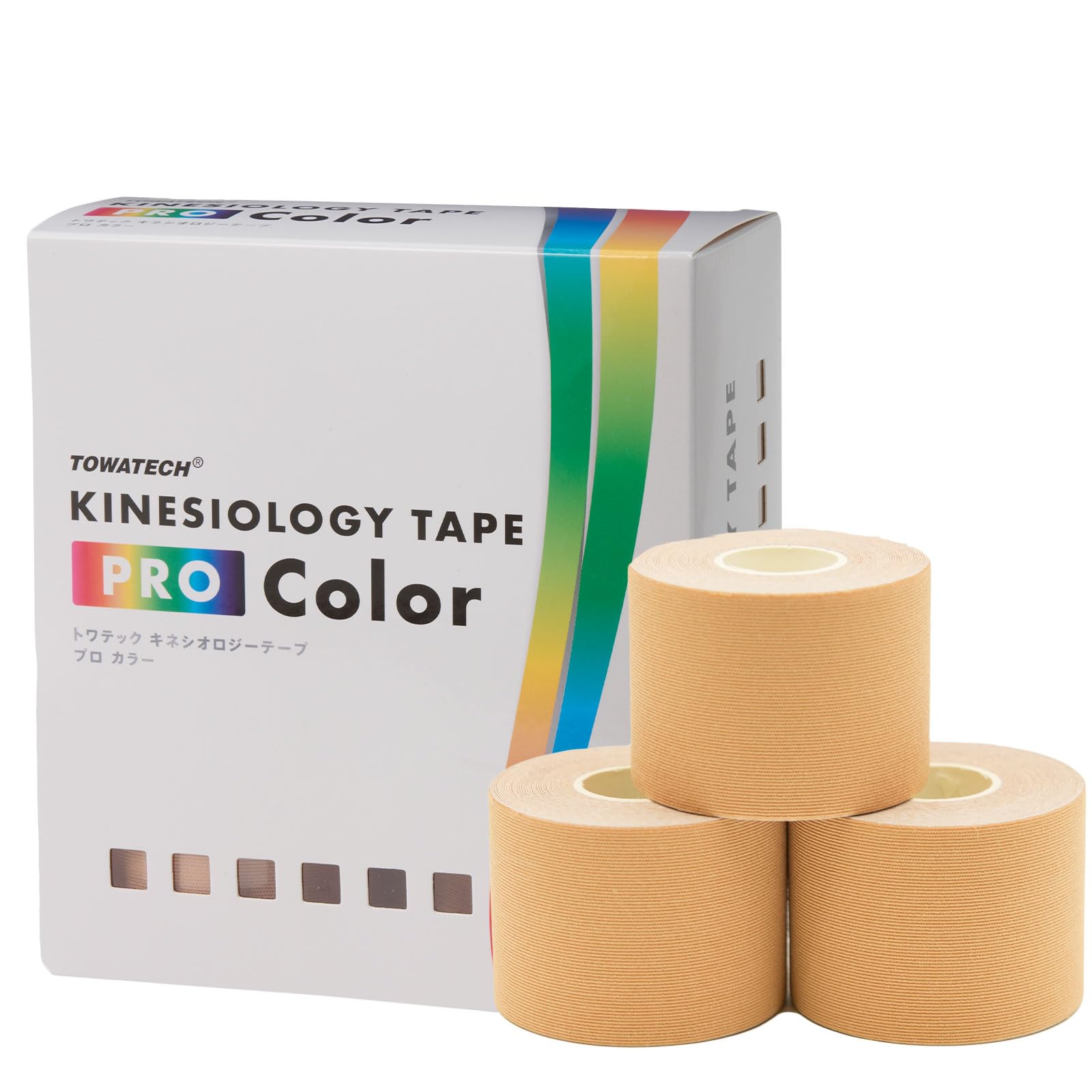 

Kinepro Color 5 см x 5 м 6 рулонов Лента PRO Sports Taping Черный Темно-синий Розовый Зеленый Фиолетовый Красный Черный Синий Красный (Кинезиология Цвет) (бежевый)