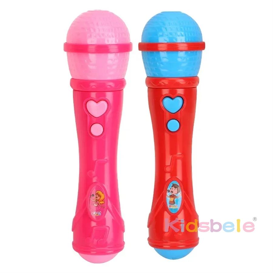 Children's Toy Microphone Musical Voice Output Children's Gift Karaoke Music Instruments Toy Kids Microphone For Kids Toddler