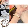 Trendy Alloy Star Bracelet For Women Unique Geometric Design Everyday Wear