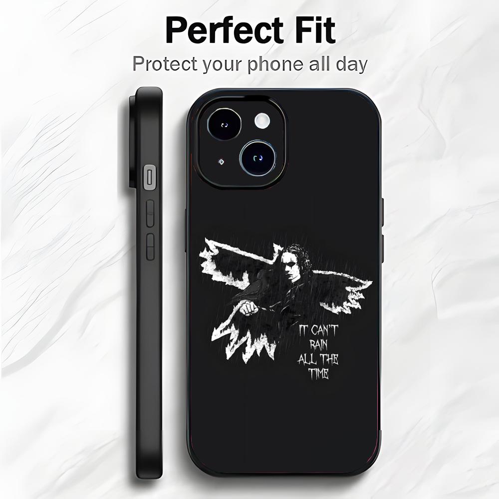 Dark Classic Movie T-The C-Crow Phone Case Phone Case Soft Packaging Lightweight For iPhone17 16 15 14 13ProMax
