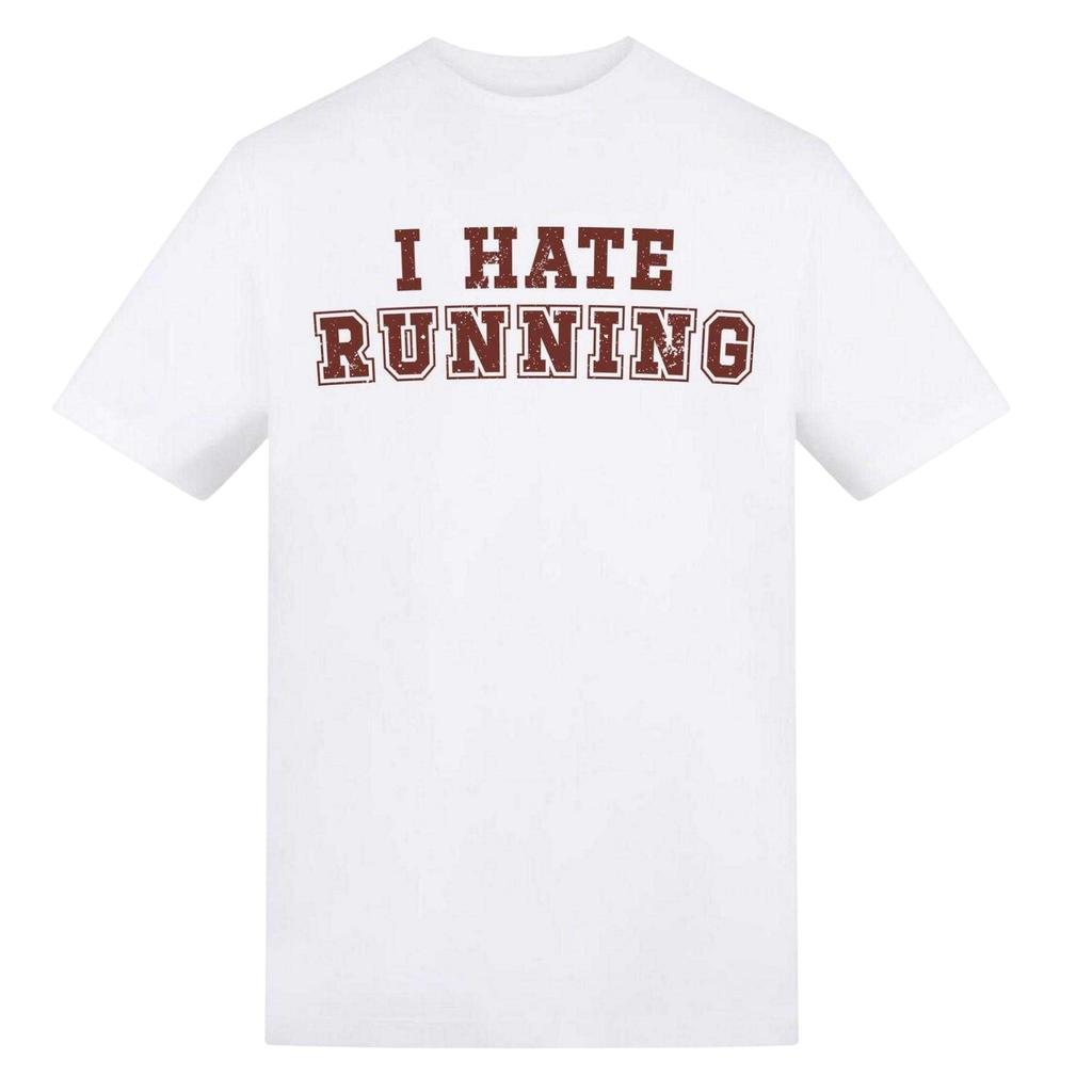 AWD Unisex Adult I Hate Running T-Shirt
