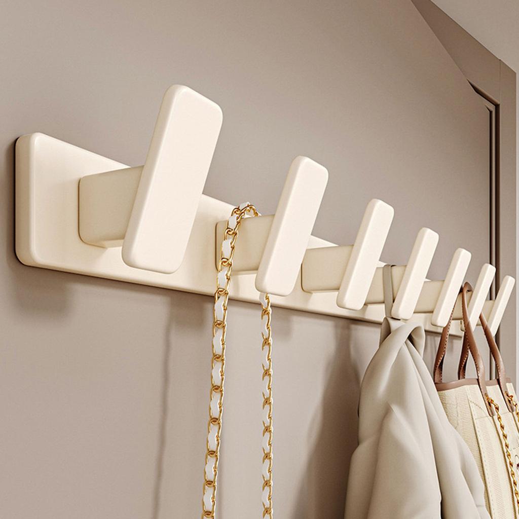 Various Hook Wall Mounted Coat Rack In Elegant Color Portable Accessory for Hanging Clothes and Towels In Any Room