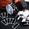 200 pieces of elastic finger protector and thumb protector for bowling Black
