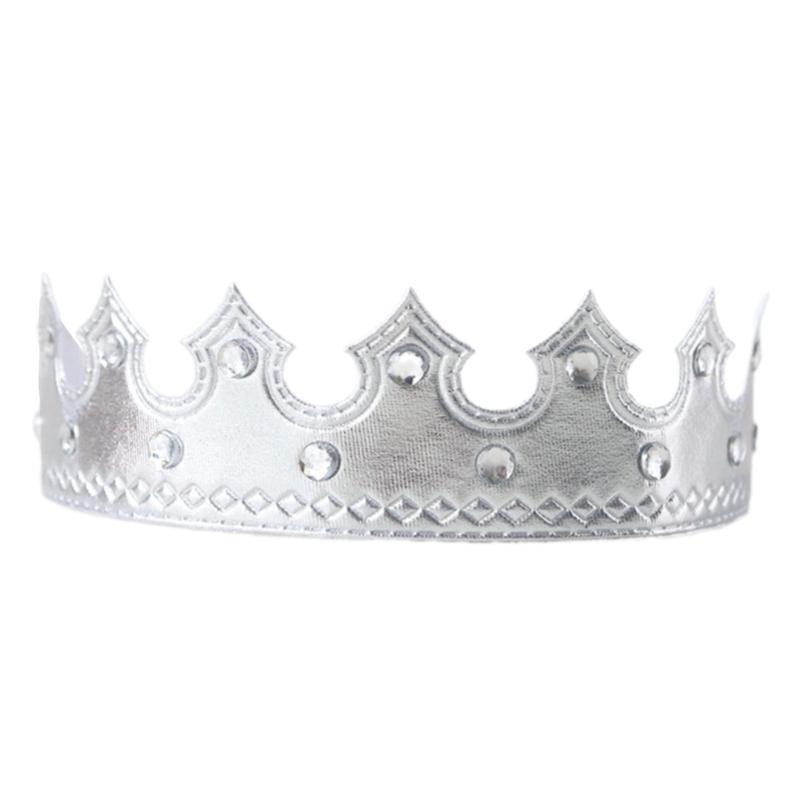 Golden Royal King Crowns,Delicate Birthday Crowns Hat Princed Costume Accessories Halloween Shower Party Photo Props