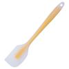 High-Temperature Resistant Silicone Spatula - Food-Grade, Semi-Transparent, Non-Scratch Baking Tool