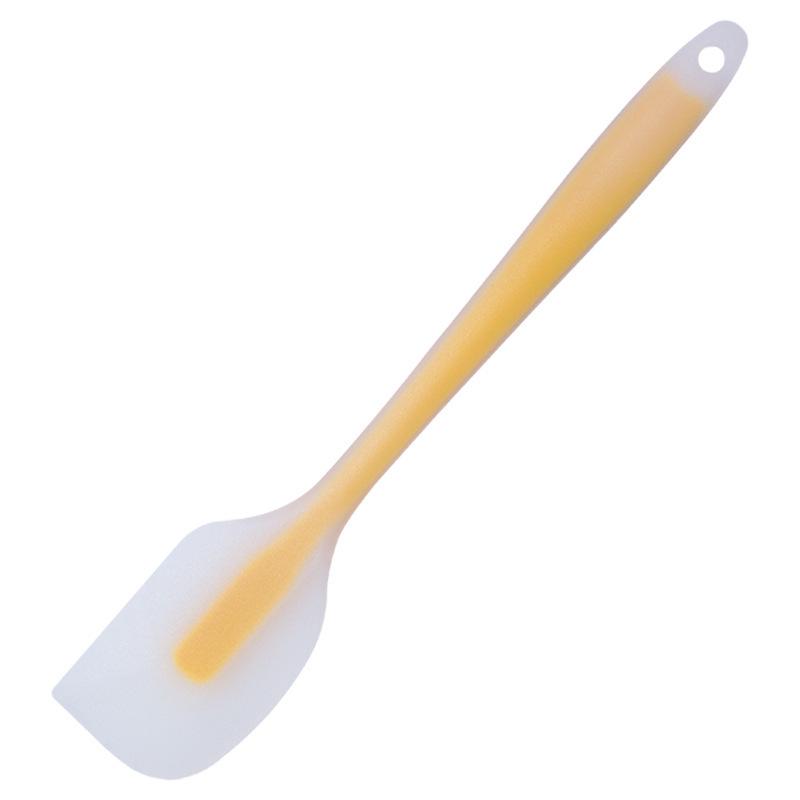 High-Temperature Resistant Silicone Spatula - Food-Grade, Semi-Transparent, Non-Scratch Baking Tool