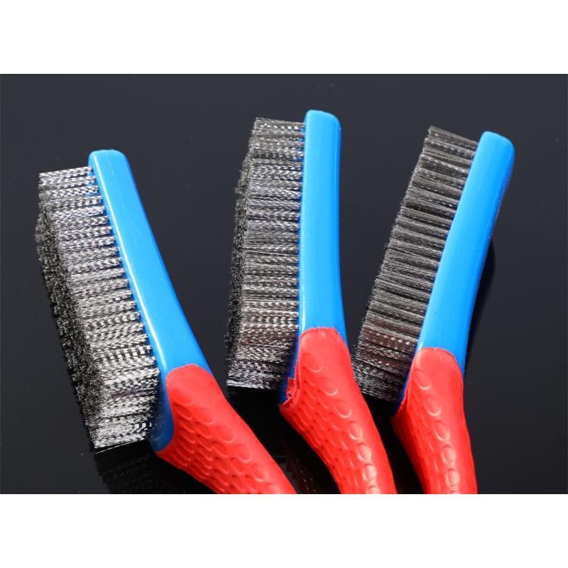 Abdo 8-reihige Drahtbürste aus 304 Edelstahl (2er-Pack)