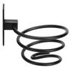 Hair Dryer Holder Wall Mounted Bathroom Blower Hanging Rack Organizer Punching Free Black