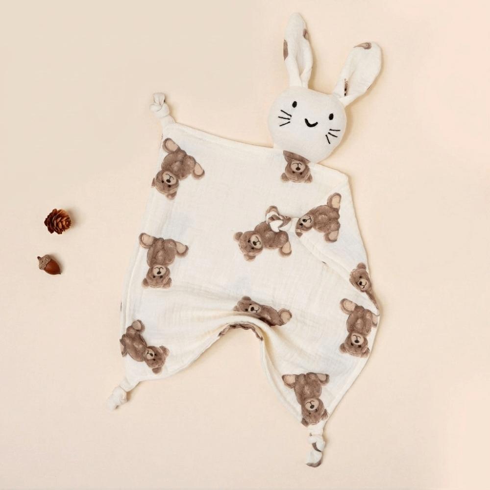 Breathable Security Blanket Cotton Baby Lovey Gentle Baby Comfort Blanket Newborn Sleep Style8