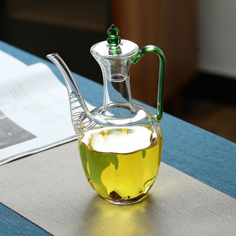 

Ручной стеклянный чайник-конкубина