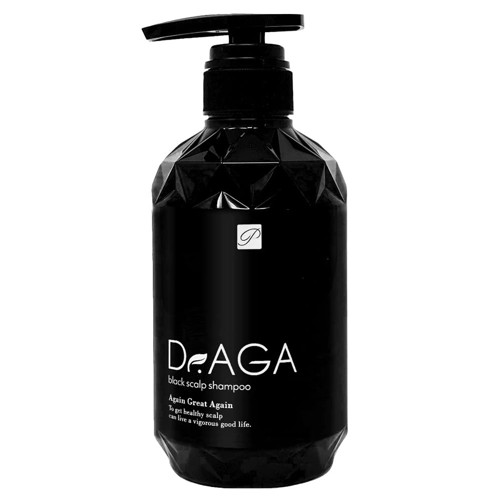 

Dr.AGA Black Scalp Shampoo [500ml] Black Shampoo AGA Shampoo AGA Shampoo Stem Cell Shampoo Sea Silt Shampoo