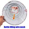 Foldable Fishing Cast Net Crab Trap Fish Cages Shrimp Fish Trap Large Creel Feeder Loach Crab Catchers Surfcasting Accessories