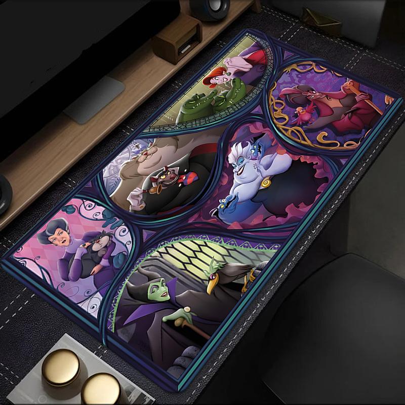 Evil Queens Collage Mouse Pad, Rubber Base, Mouse Pad for Gamers and Office Use, Gaming Desk , Easy To Clean Mat Christmas fan gifts