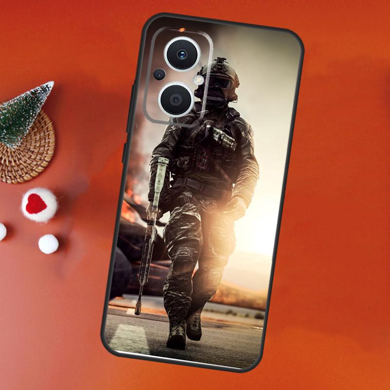 Taktisches Swat Gear Muster Hülle Für OPPO Find X9 X5 X6 X8 Pro OPPO Reno 14F 13F 12F 11F 10 12 13 14 Pro 7 8 Lite Abdeckung