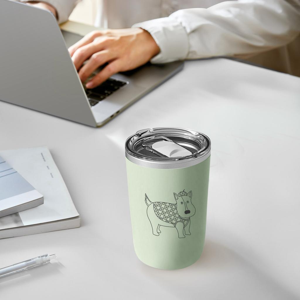 Personalisierte Tasse zum Umrühren von Kaffee, doppelwandig isolierte Wasserbecher
