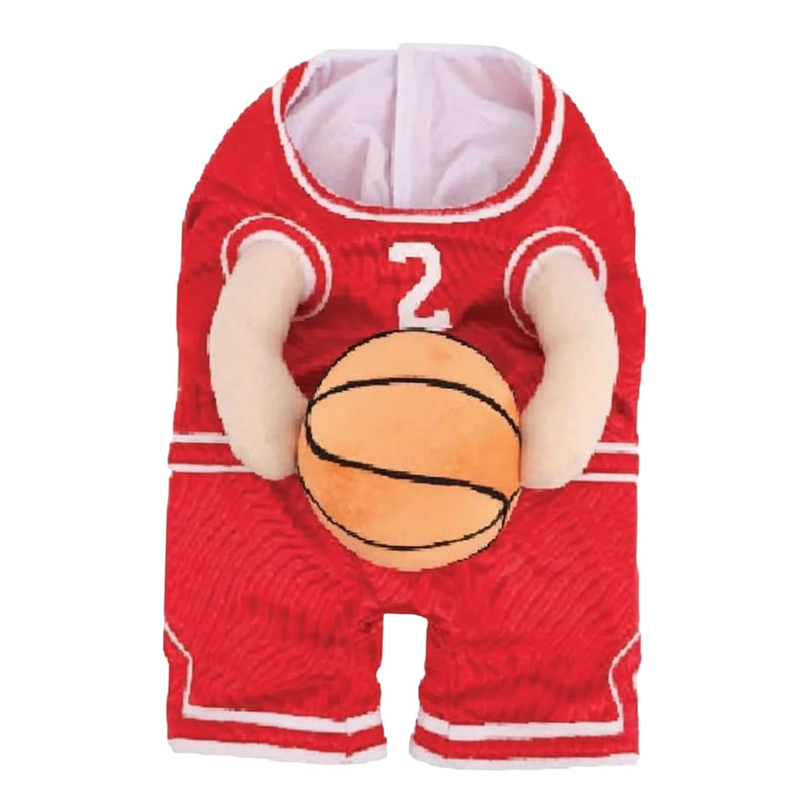 Dog Basketball Player Costume Halloween Accessories for Pet Funny Comfortable S