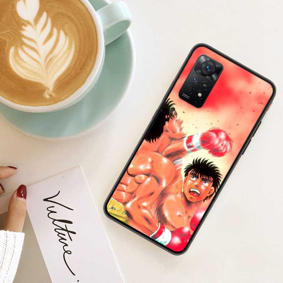 Hajime No Ippo Comics Phone Case For Xiaomi Redmi Note 12 Plus 12S 11 11T Pro 5G 11E 11S 4G 10 10S 9 9S 9T 8 8T 7 Cover Shell Co