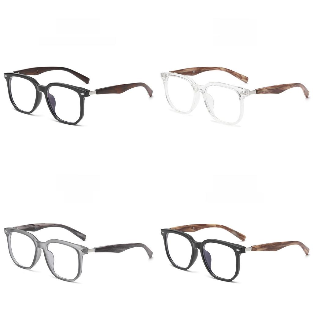 Minimalist Tr90 Frame Blue Light Blocking Glasses With Geometric Design For Men And Women