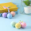 2026 Cat Colorful Cotton Rope Weave Ball Teaser Play Chewing Scratch Catch Toy Interactive Scratch Funny Chew Toy for Pet Cat Dog