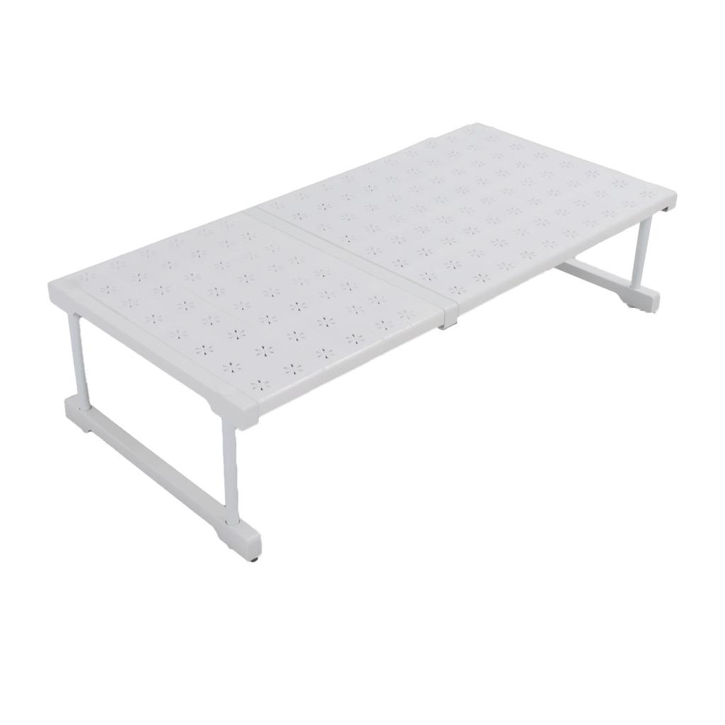 Expandable Closet Shelf Storage Rack Easy To Install High Load Bearing Capacity Space Saving Cabinet Storage Shelf for
