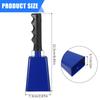 Cowbell with Handle Noise Maker Cheering Bells School Bells Hand Call Bells Handheld Cow Bells for Footballs Game Party