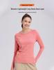 Women's Quick-Dry Merino Tencel Base Layer Long Sleeve Shirt