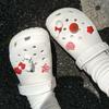 Red Tomato Kitty Cat Shoe Flower - Cute Little Cat Shoe Upper Decoration