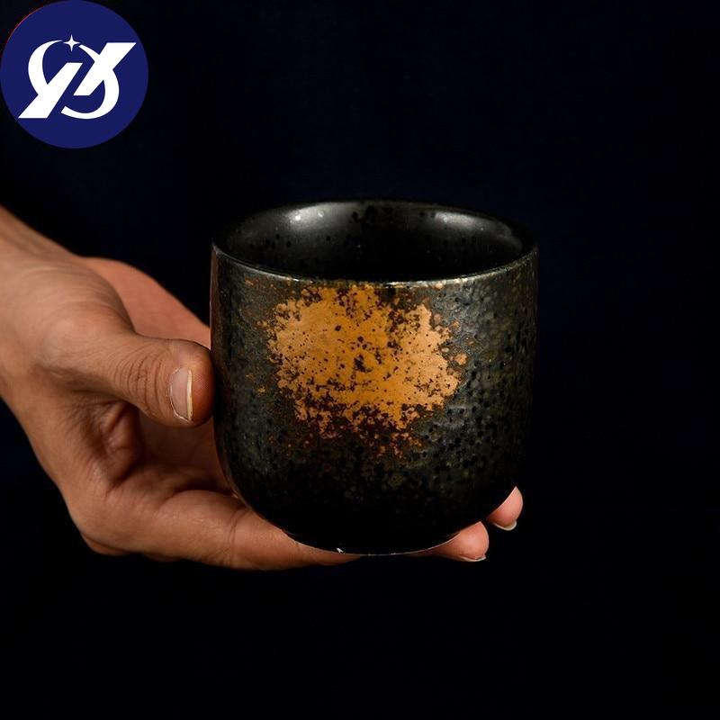 Ceramic Small Tea Cup Porcelain Hotel Restaurant Coffee Cup Simple Office Water Cup Drinkware