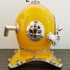 45.72 Cm Yellow Diving Helmet 1921 Anchor Scuba Divers Helmet Brass Nautical Decorative Collection Gift
