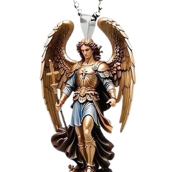 Car Angel Ornament Acrylic Flat Hanging Decor with Lanyard Reusable Holiday Pendant for Rearview Mirror Window Wall Tree Gift Decoration