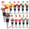 Twist Cap Christmas Wine Bottle Stopper Vacuum Sealed Christmas Bottle Sealing Plug Bar Gifts