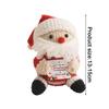 Kawaii Crochet Christmas Dolls Lovely Knitted Christmas Items Christma Crochet Positive Animal Gift Plush Toy