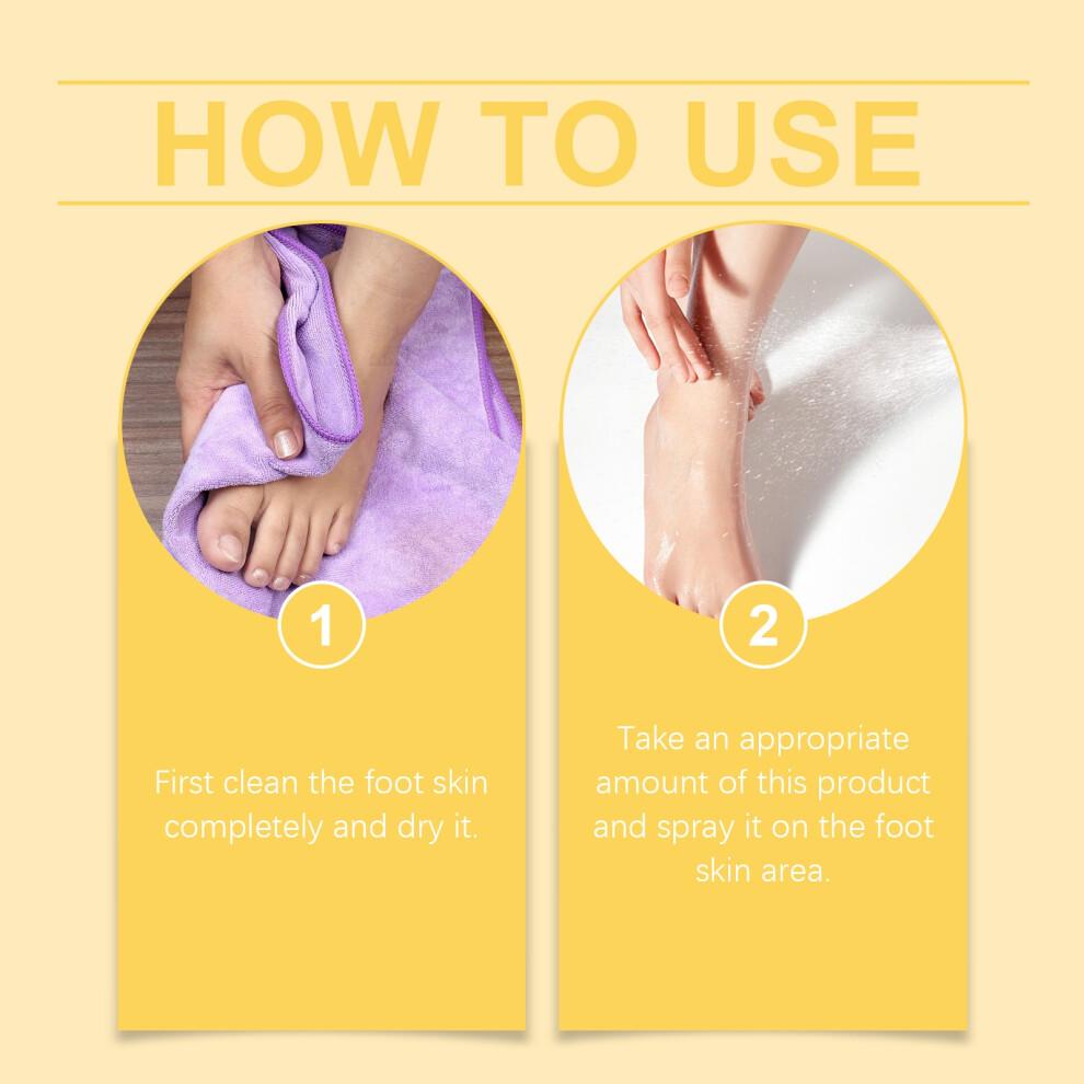 Bee Venom Foot Spray, Diabeticss Foot Healing Spray, Anti-Fungal Treatment for Cracked Heels & Odor Relief Foot Care