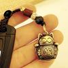 Personalized Chinese Style Fortune Cat Keychain Pendant Ornament