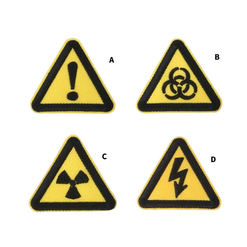 Unique Warning Sign Hair Clip for Safety and Style Lightweight Practical Plush Hair Accesories Fashionable Hairpin