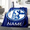 Custom Name Juventus Crest blanket for Couch & Bed, Plush Cozy Fuzzy Blanket Super Soft & Warm Blankets for Fall and Winter. 0908258