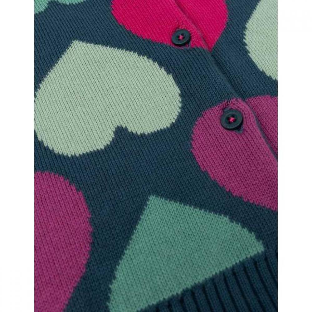 Oilily Be Heart Jacquard Cardigan Okifecg003a 731
