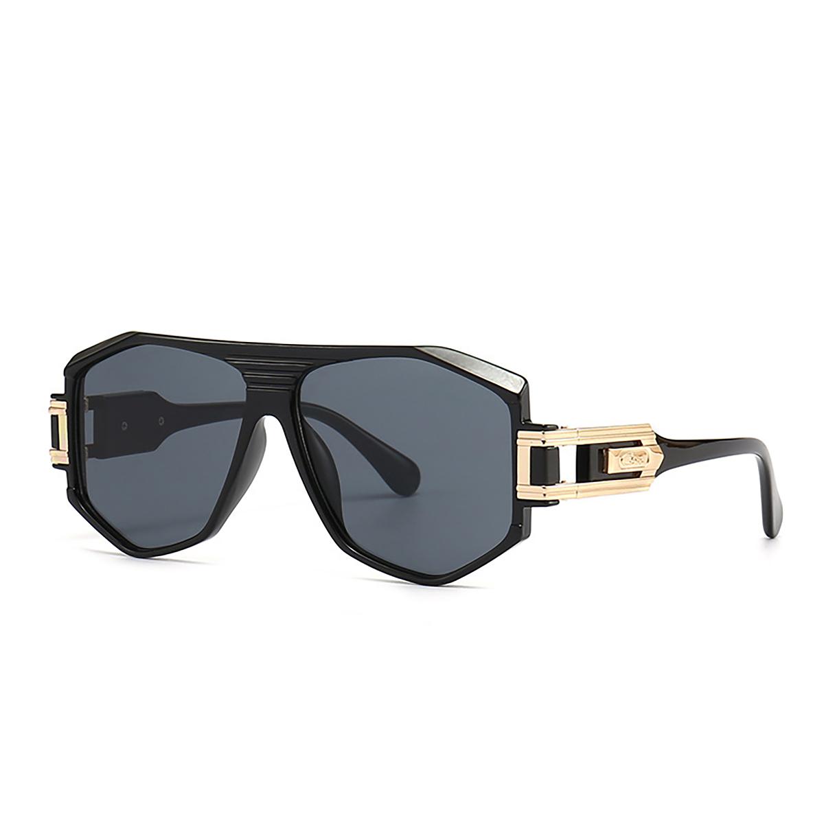 

Retro Square Sunglasses For Men Women Cyberpunk Style Anti Glare UV400 Fishing Travel Driving