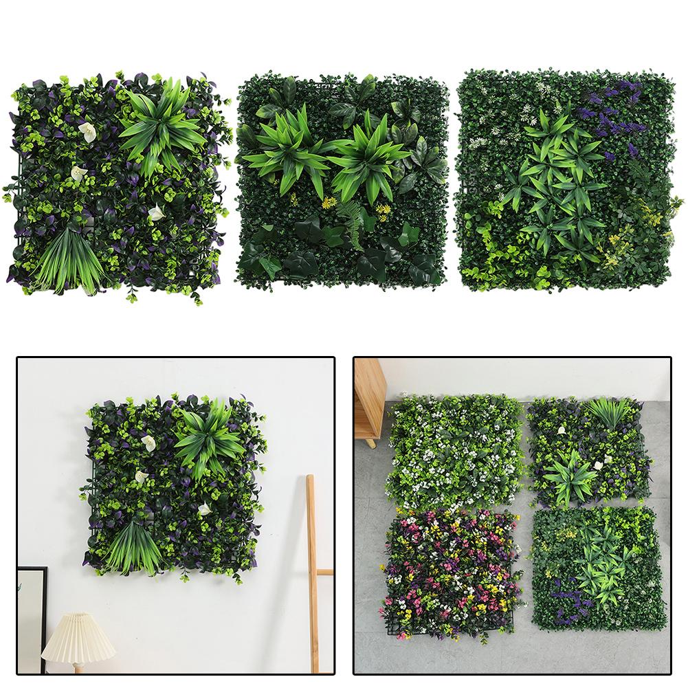 Artificial Plant Walls Foliage Hedge Greenery Panels High-quality Materials