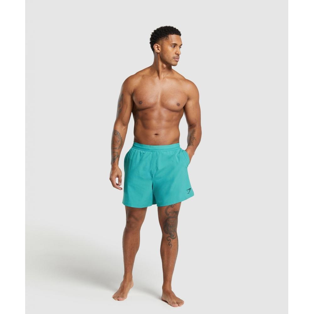 Gymshark Land To Water 6  Shorts Bondi Teal A5a6i Tbnj.