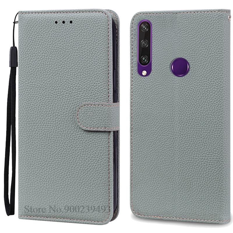 Pro pouzdro Huawei Y6P Kožené peněženkové vyklápěcí pouzdro Pro pouzdro Huawei Y6p MED-LX9N Měkký plný kryt Coque Fundas pro pouzdro Huawei Y6P