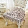Minimalist Four Seasons Universal European Style Non-Slip Fabric Dining Chair Cushion