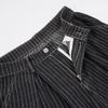 Herbst Retro Gestreifte Weite Jeans - Street Style Lockerer Schnitt
